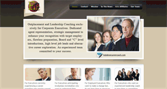 Desktop Screenshot of executivecoachingandcareerconsulting.com
